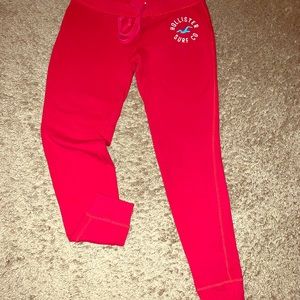 Skinny leg sweat pants